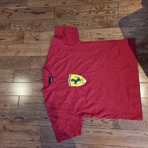 Ferrari Red Kids Short Sleeve Tee
